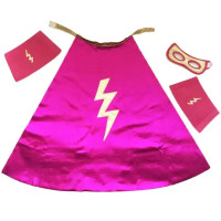 Déguisement enfant "Super-Girl Rose" (4-10 ans)