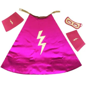 Déguisement enfant fille "Supergirl Rose" (4-10 ans) Ratatam