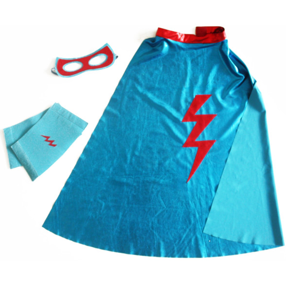 Déguisement enfant "Super-Héros Bleu" (4-10 ans)