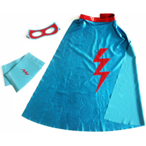 Déguisement enfant "Super Héros Blue" (4-10 ans) Ratatam