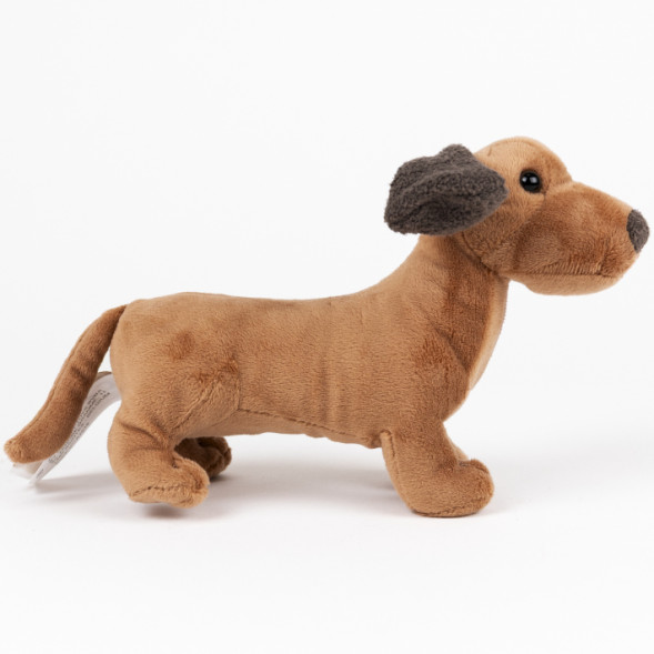 Peluche Edward le Teckel (19 cm)