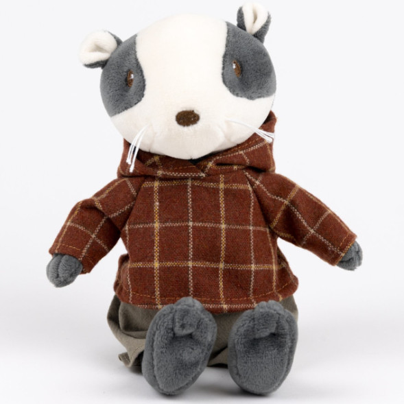 Peluche Greg le Blaireau (22 cm)