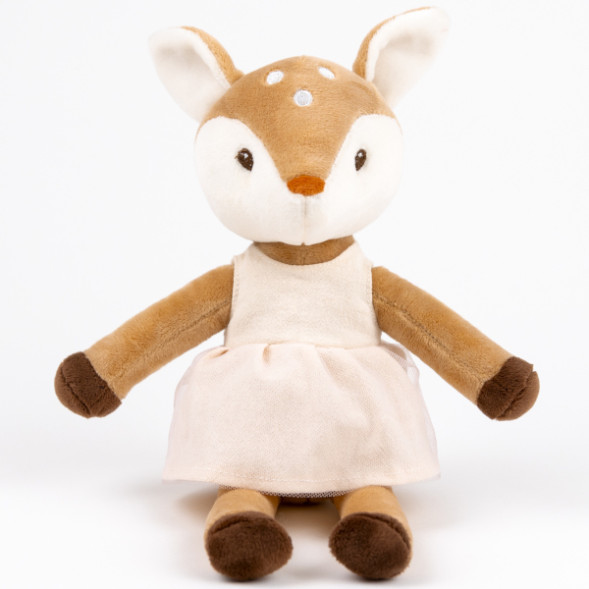 Peluche habillée Julia le Faon (22 cm)