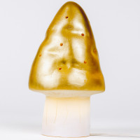 Lampe Champignon "Doré" (28 cm)