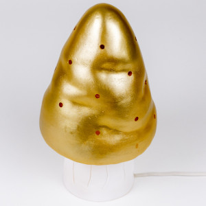 Lampe Champignon "Doré" (28 cm) Egmont Toys