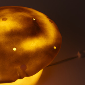 Lampe Champignon "Cuivre" (26 cm)