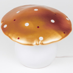 Lampe Champignon "Cuivre" (26 cm)