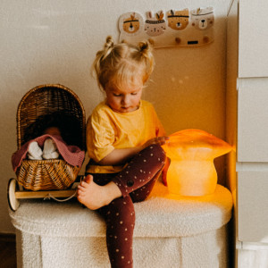 Lampe Champignon "Cuivre" (26 cm)