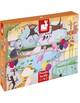Puzzle enfant géant tactile "Une journée au Zoo" (2-4 ans)