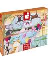 Puzzle enfant géant tactile "Une journée au Zoo" (2-4 ans)
