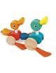 Jouet en bois à tirer "Canards" (1-3 ans)