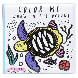 Livre de bain magique à colorier Colour Me Ocean - Wee Gallery