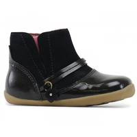 Bottines en cuir Step Up "Rule" Midnight Gloss OUTLET