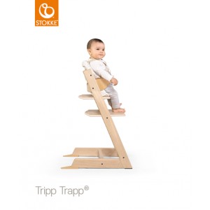 Chaise haute  enfant évolutif tripp trapp en bois Blanchi Stokke