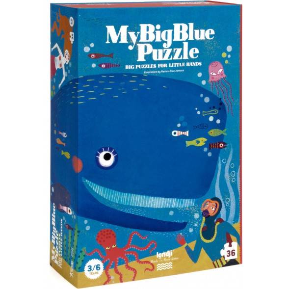 Puzzle enfant 36 pièces "My Big Blue" (3-6 ans)