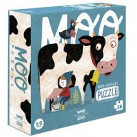 Puzzle enfant 36 pièces "Moo" (3-6 ans)