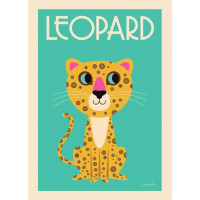 Affiche "Leopard" par Ingela P Arrhenius