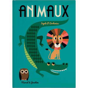Livre enfant imagier géant "Animaux "(12 mois et +) d'Ingela P. Arrhenuis Marcel & Joachim