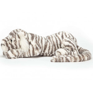 Peluche Sacha le Tigre Blanc (46 cm)
