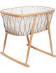 Berceau en bois KUMI "Noisette" (Matelas Mousse)