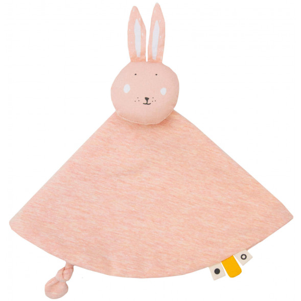 Doudou en coton bio "Mr Rabbit" Lapin Trixie Baby