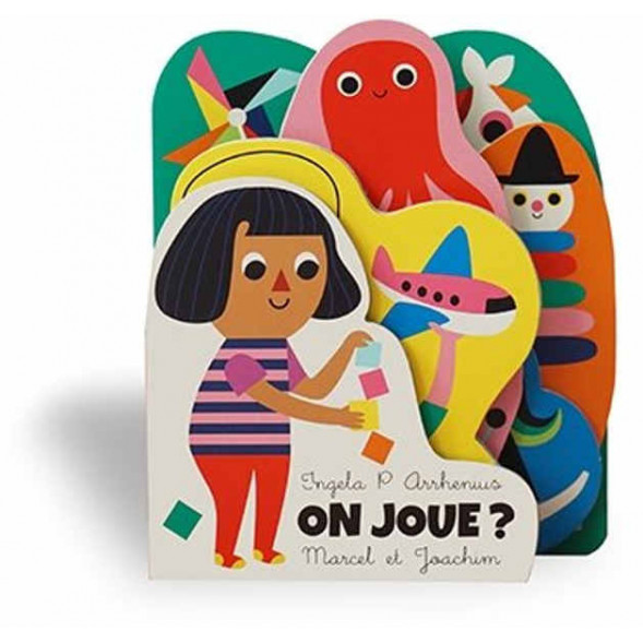 Livre bébé imagier en carton "On joue ?" (0-3 ans) d'Ingela P. Arrhenius