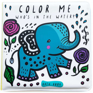 Livre de bain magique à colorier Colour Me Water - Wee Gallery