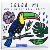 Livre de bain magique à colorier "Color Me : Forêt Tropicale" (6 mois-5 ans)