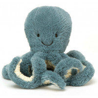 Peluche Pieuvre Storm Octopus  (14 cm)