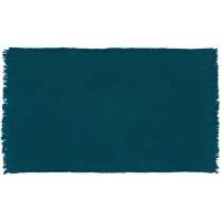 Tapis en coton lavable Albertine "Bleu" (85 x 140 cm)