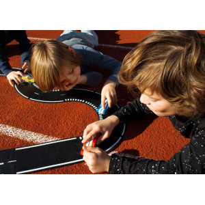 Circuit de voiture enfant flexible et extérieur  (24 pièces) "Grand prix" Way to Play