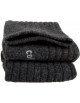 Chaussettes courtes enfant en laine et cachemire Chamois "Gris Smoky"