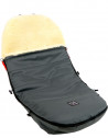 Chancelière pour Bugaboo en peau d'agneau Classic Style "Anthracite"  (6-36 mois)