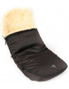 Chancelière pour Bugaboo en peau d'agneau Classic Style "Noir"  (6-36 mois)