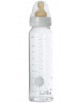 Biberon 240ml en verre "Blanc" (3-24 mois)