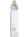 Biberon 240ml en verre "Blanc" (3-24 mois)
