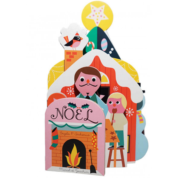 Livre bébé imagier en carton "Noël" (0-3 ans) d'Ingela P. Arrhenius
