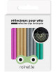 Réflecteurs pour roues de vélo (8 cm) "Multicouleur"