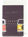 Carte postale double "Celebrate" Roadtyping
