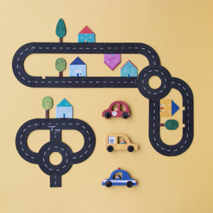 Puzzle enfant Circuit "Roads" Londji