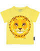T-shirt manches courtes en coton bio "Mibo Lion"