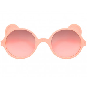 Lunettes solaires bébé 1-2 ans Ours'on "Rose Pêche" Ki et LA
