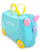 Valise à roulettes à chevaucher "Una la Licorne" (3-6 ans)