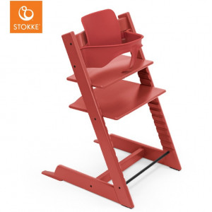 Kit Baby Set pour chaise Tripp Trapp "Rouge Chaud"  Stokke