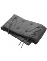 Tour de lit pour le lit Linea "& Luna en coton bio "Gris"