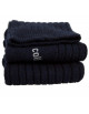 Chaussettes courtes enfant en laine et cachemire Chamois "Bleu Douce Nuit"