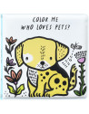 Livre de bain magique à colorier Colour Me "Pets" Wee Gallery