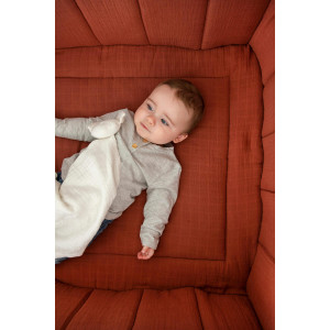 Tour de lit "Bliss Rust" pour lit bébé de 60x120 cm et 70x120 cm Les Reves d'Anaïs