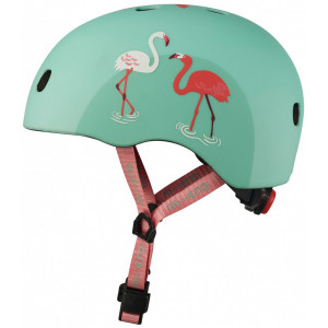 Casque enfant "Flamingo" (52/56cm) avec lumière LED Micro Mobility