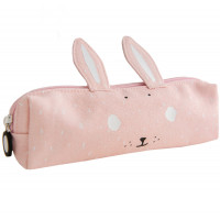 Trousse à crayons simple "Mrs Lapin"